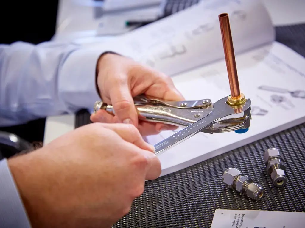 Swagelok Twin Ferrule Fittings / Compression Fittings